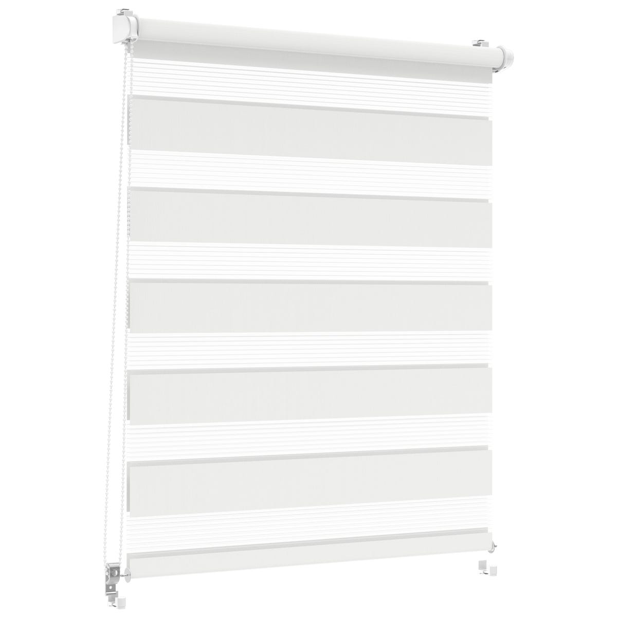 Roleta dzień noc Classic Click 51 x 140 cm biała