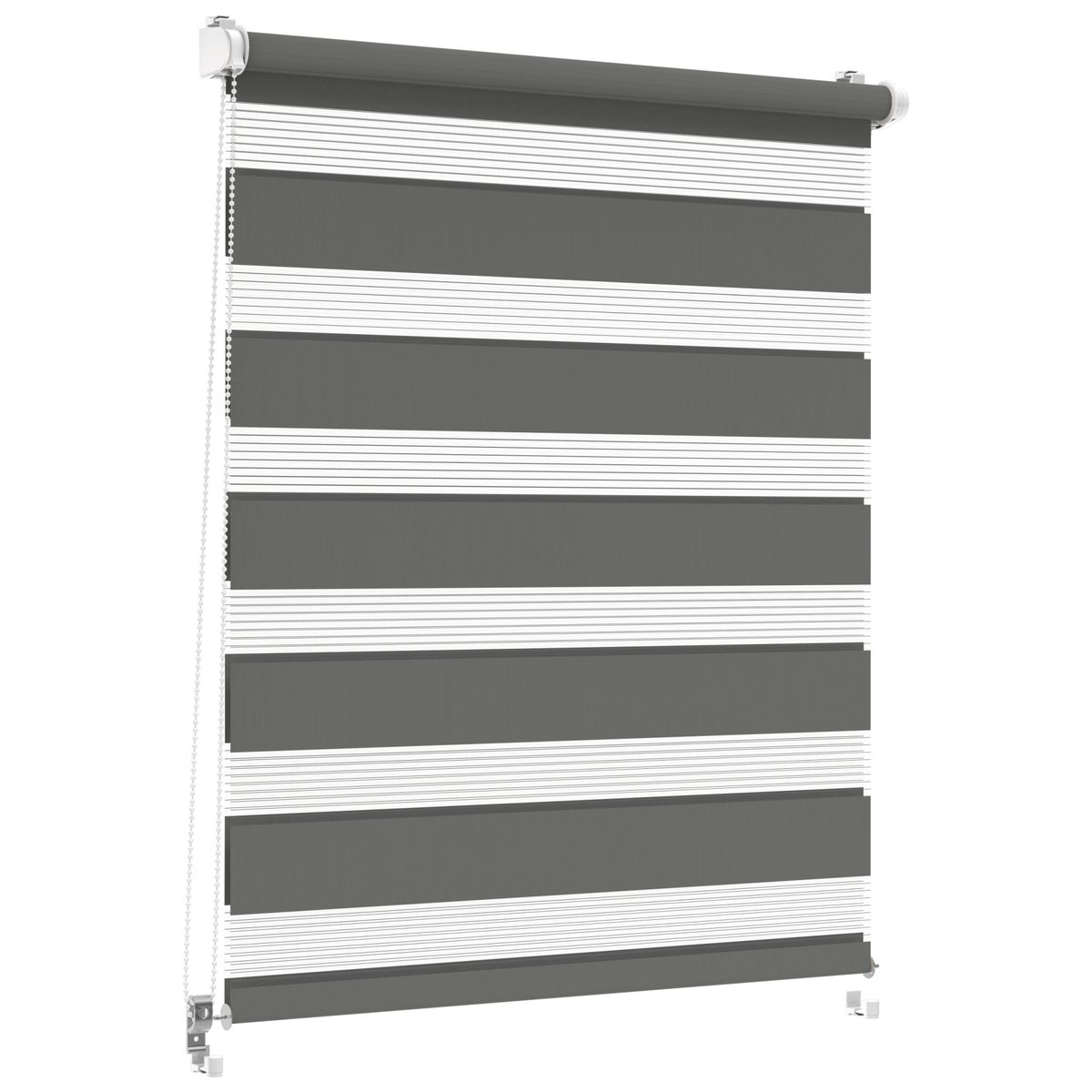 Roleta dzień noc Classic Click 78.5 x 140 cm stalowa