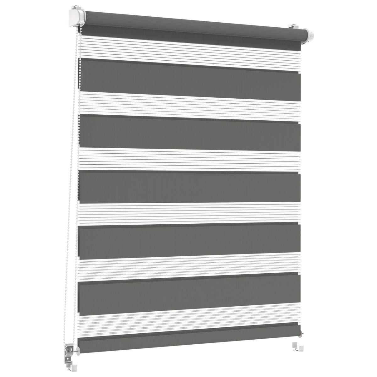 Roleta dzień noc Classic Click 98.5 x 140 cm stalowa