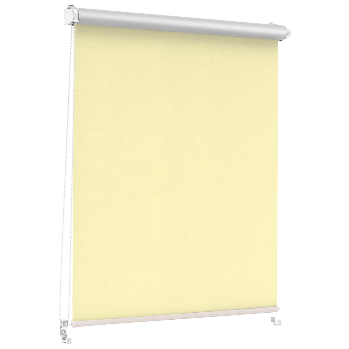 Roleta zaciemniająca Silver Click 63.5 x 150 cm piaskowa termoizolacyjna