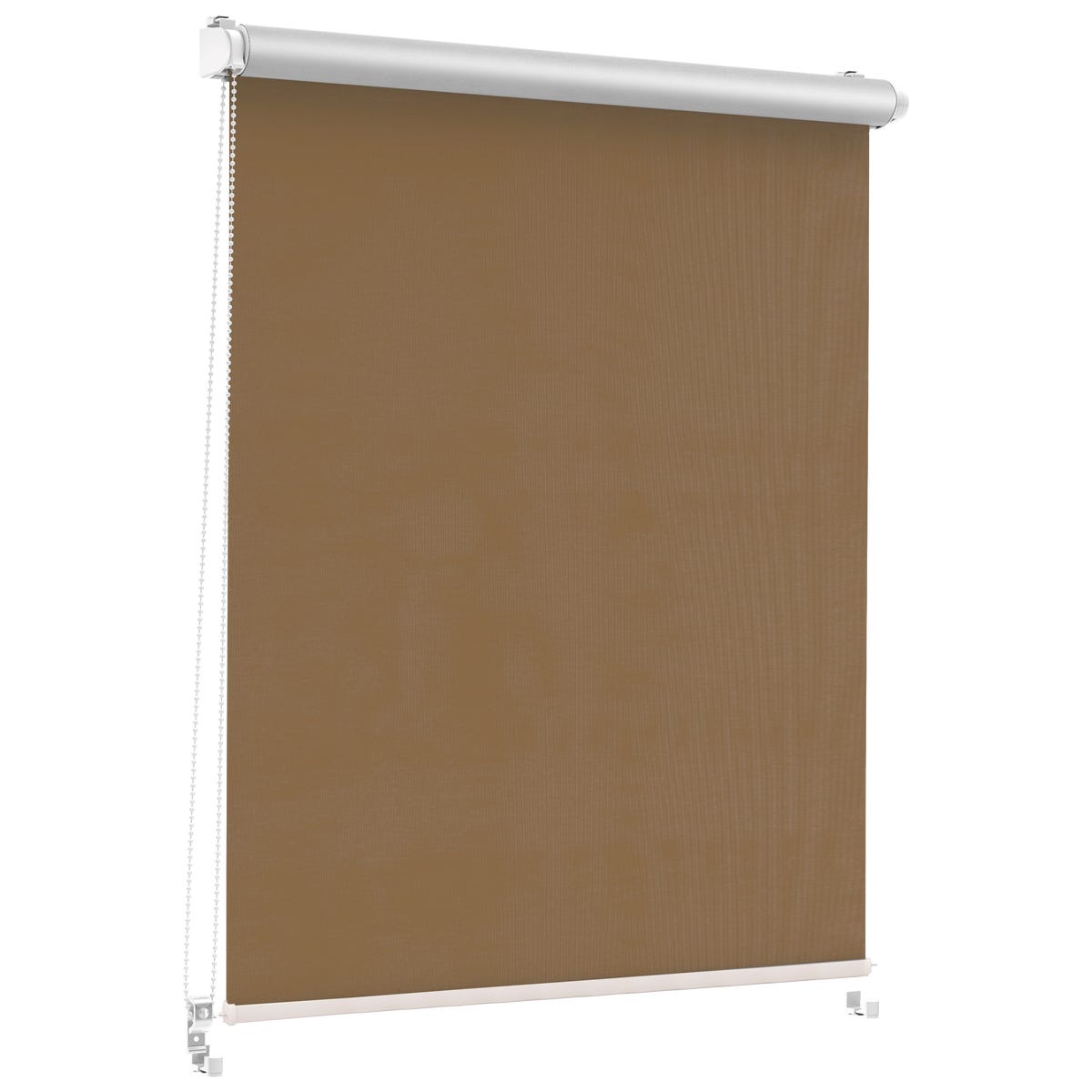 Roleta zaciemniająca Silver Click 81 x 150 cm czekoladowa termoizolacyjna