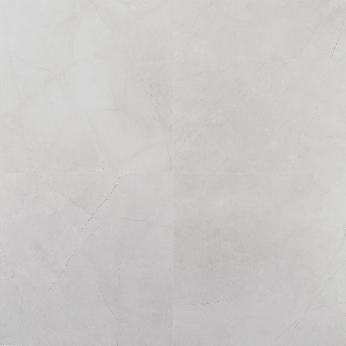 Gres szkliwiony Pulpis Poler White 60x60 Artens