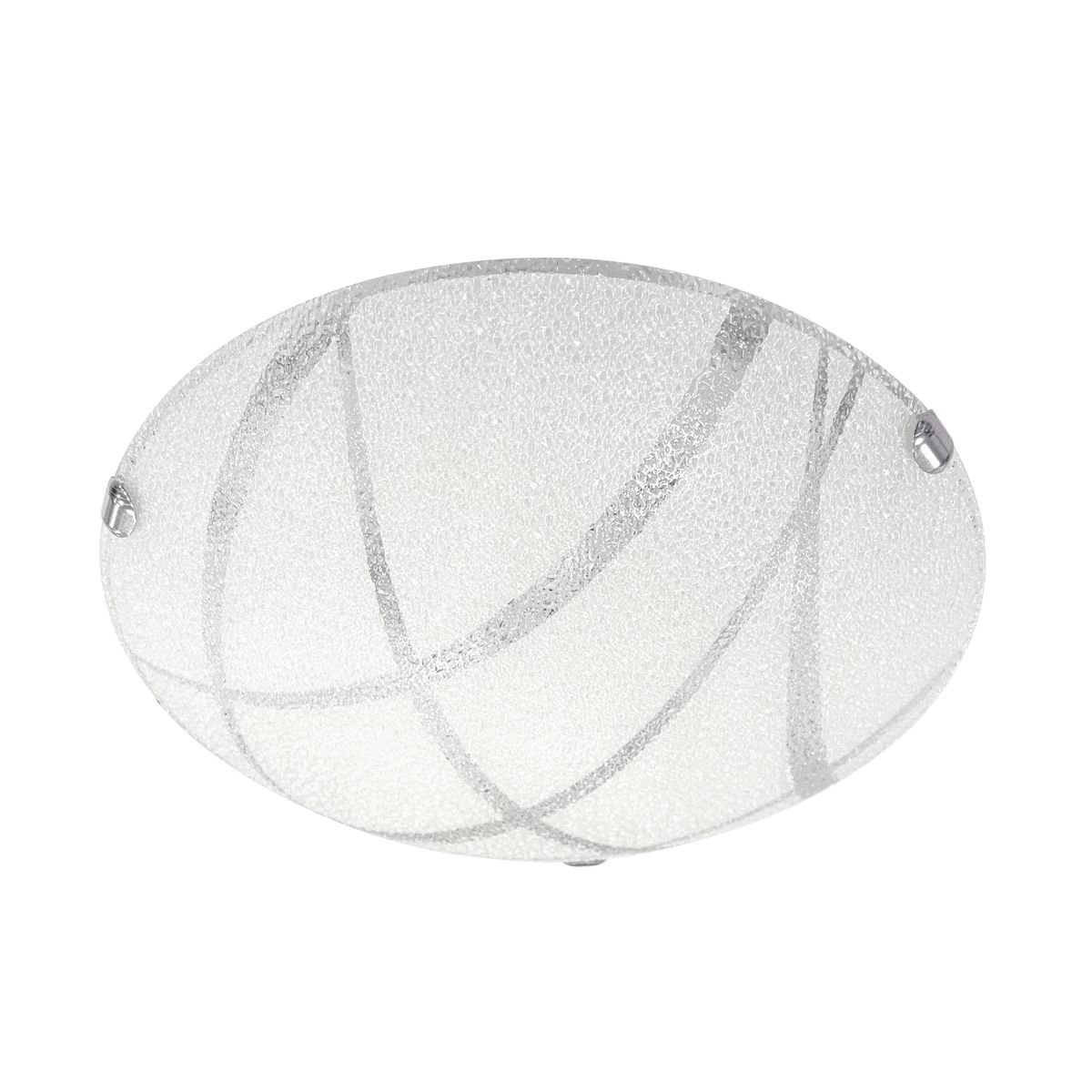 Plafon Cefalu chrom 3 x E27 śr. 40 cm Inspire