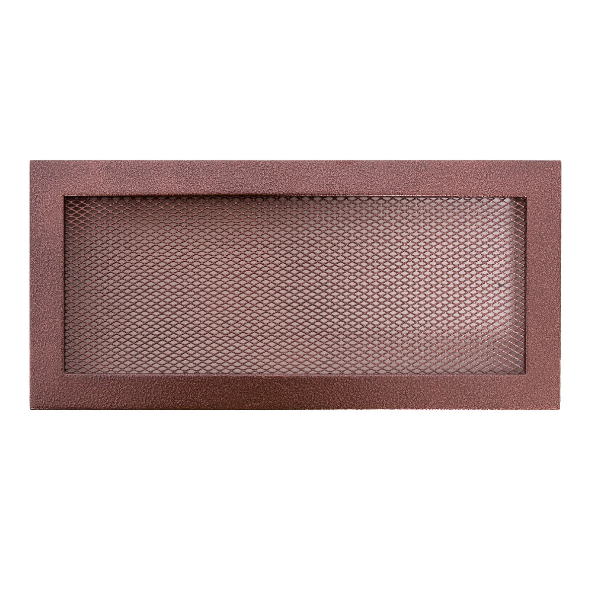 NORDFLAM Kratka kominkowa 17 x 49 cm Stara miedź