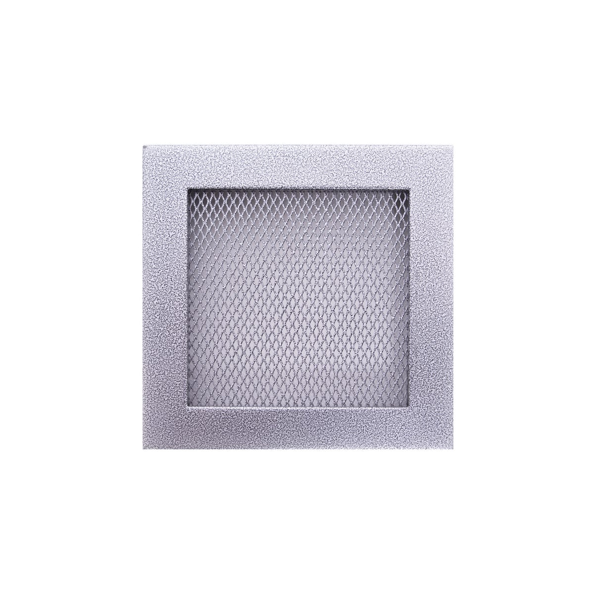 NORDFLAM Kratka kominkowa 17 x 17 cm Stare srebro
