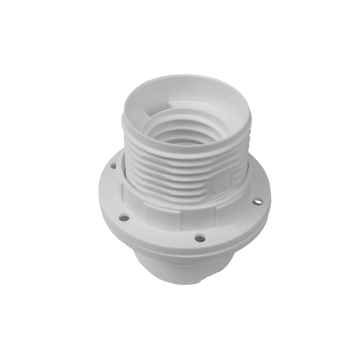 Oprawka do lamp E27-01BIAŁY E27 ELGOTECH