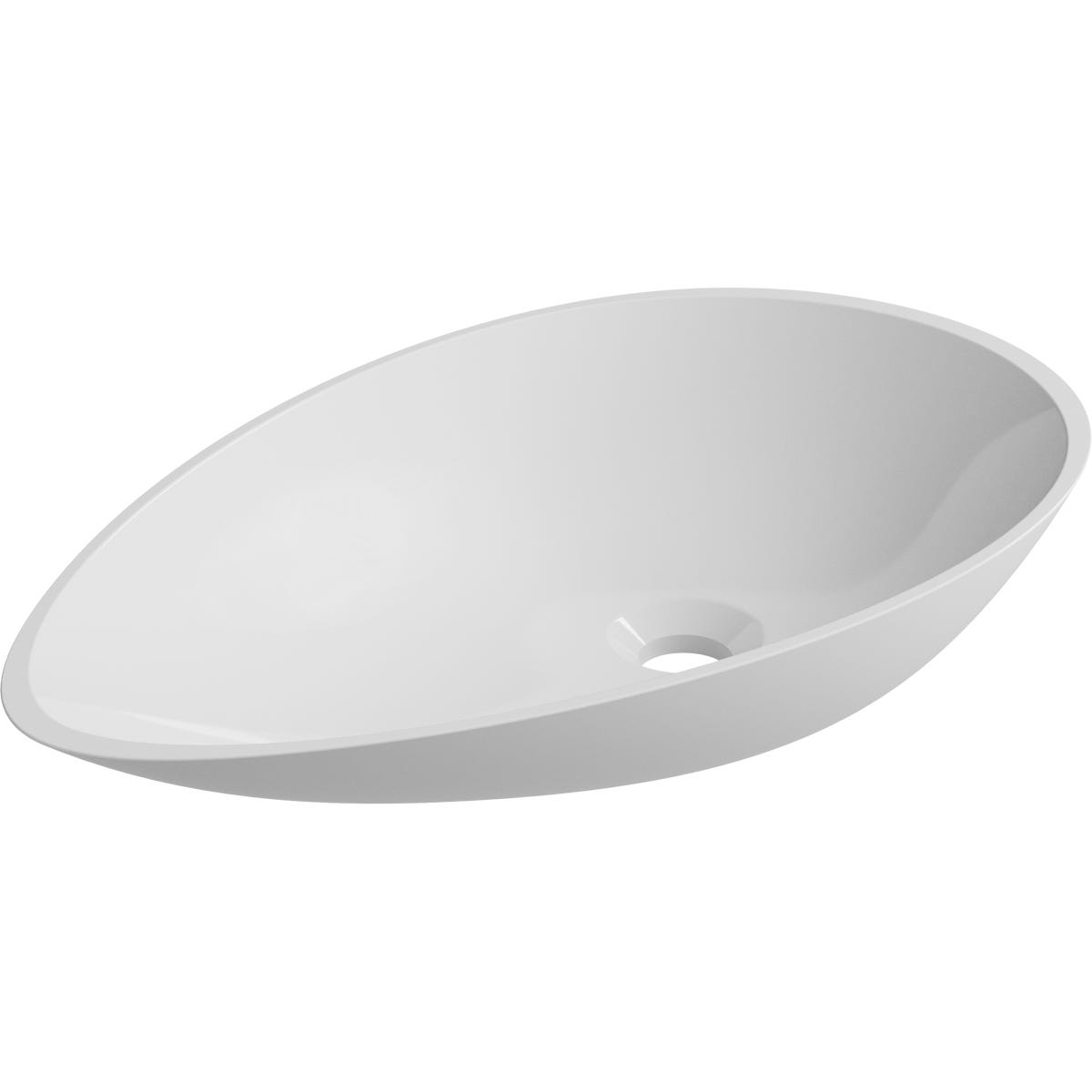 Sensea Umywalka konglomeratowa stawiana Shila Oval 56