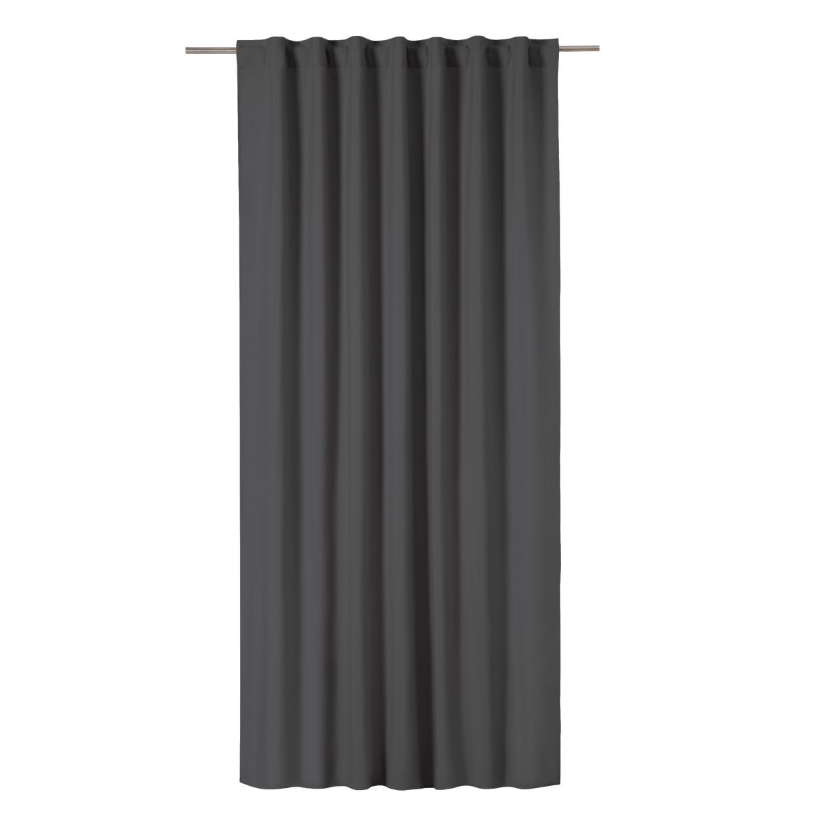 Zasłona Pharell Moon ciemnoszara 140 x 280 cm na taśmie Inspire