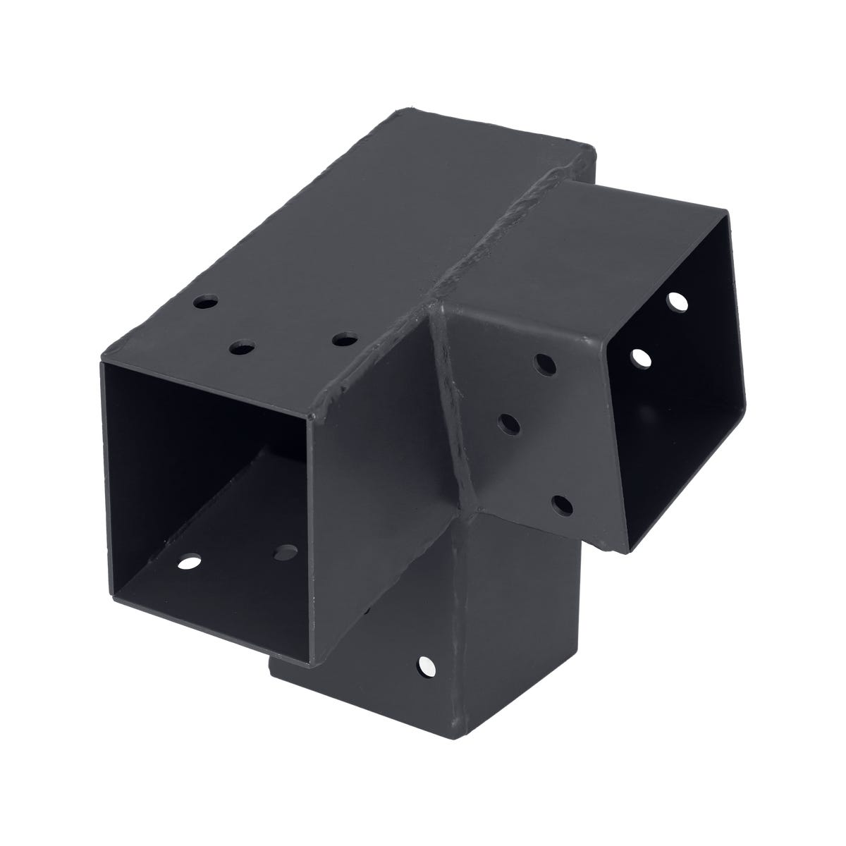 Łącznik prosty lewy 7x7 cm 75st. 3-końce Suki Plug-in antracyt