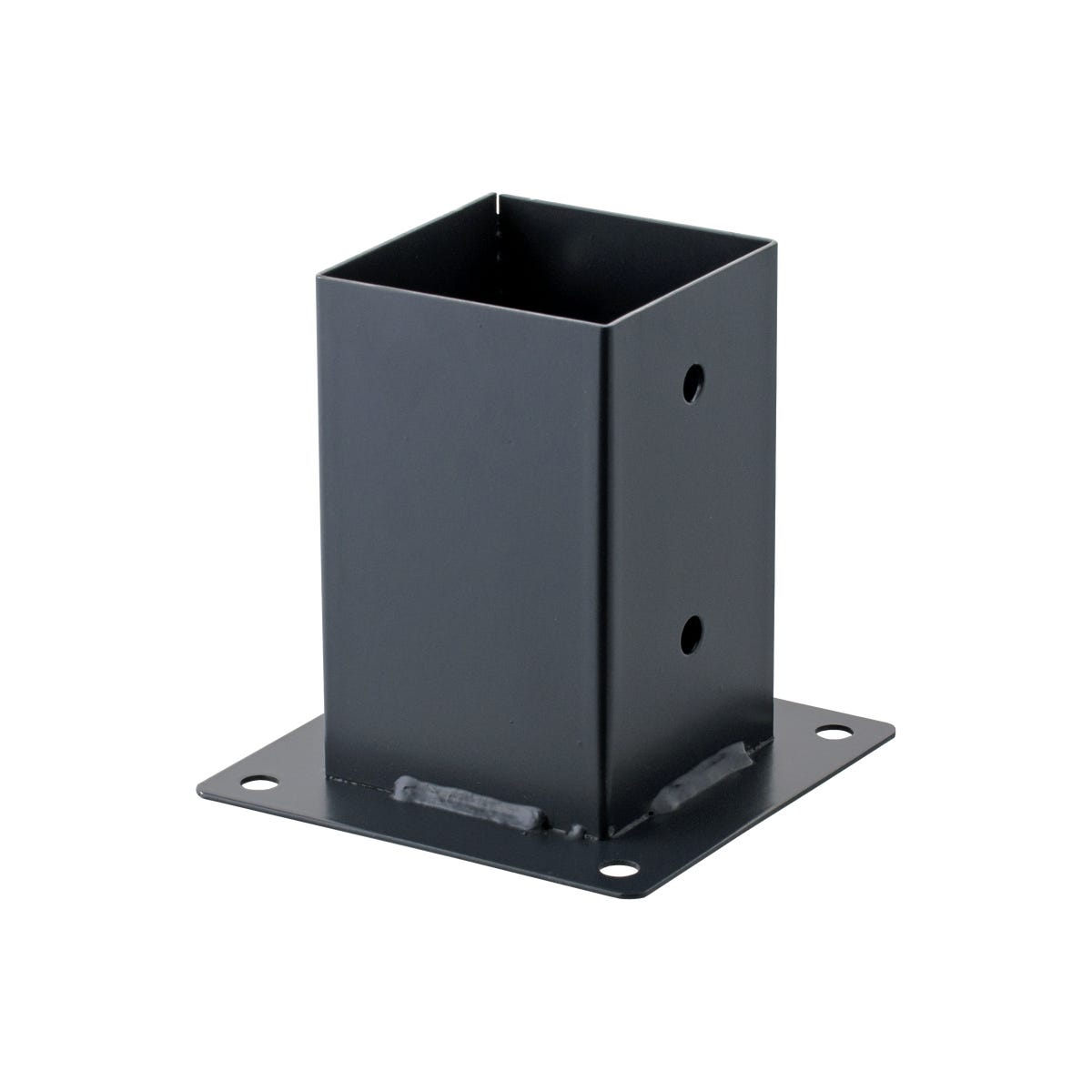 Wspornik słupka przykręcany 7x7 cm Suki Plug-in antracyt