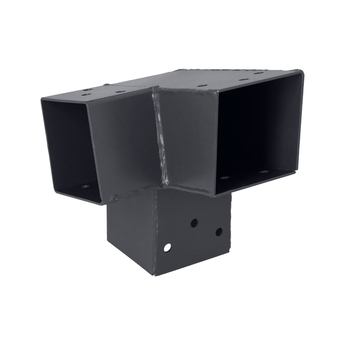 Łącznik narożnik prawy 7x7 cm 105 st. 3-końce Suki Plug-in antracyt