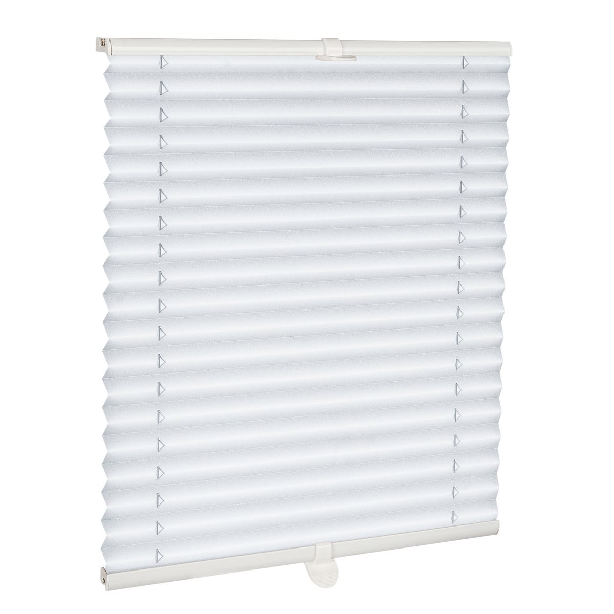 Roleta plisowana zaciemniająca 42.5 x 150 cm biała termoizolacyjna Inspire