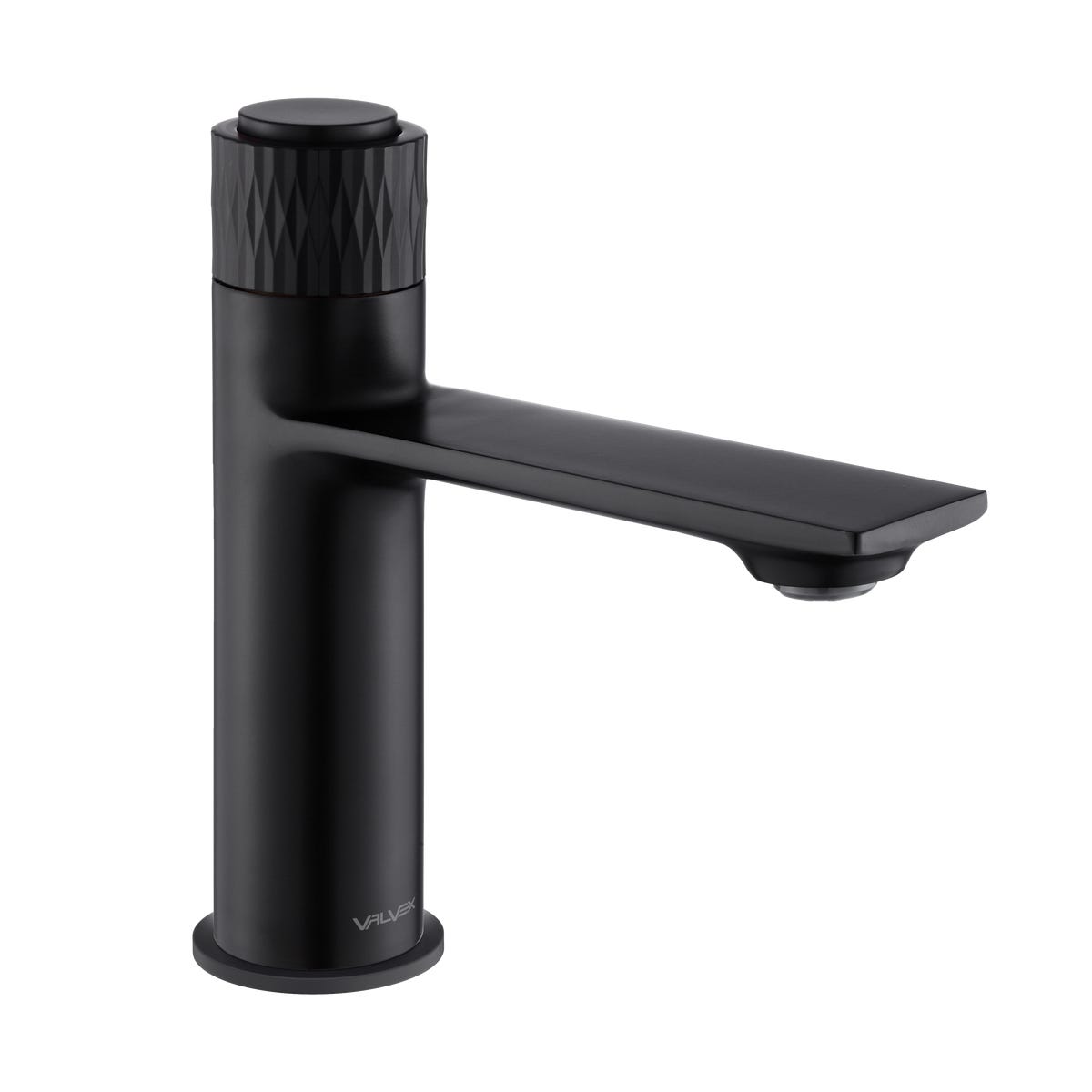 Bateria umywalkowa czarna 17 cm Click On Valvex