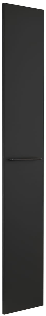 Drzwi do mebli łazienkowych Remix Black Mat 30 x 173 Sensea