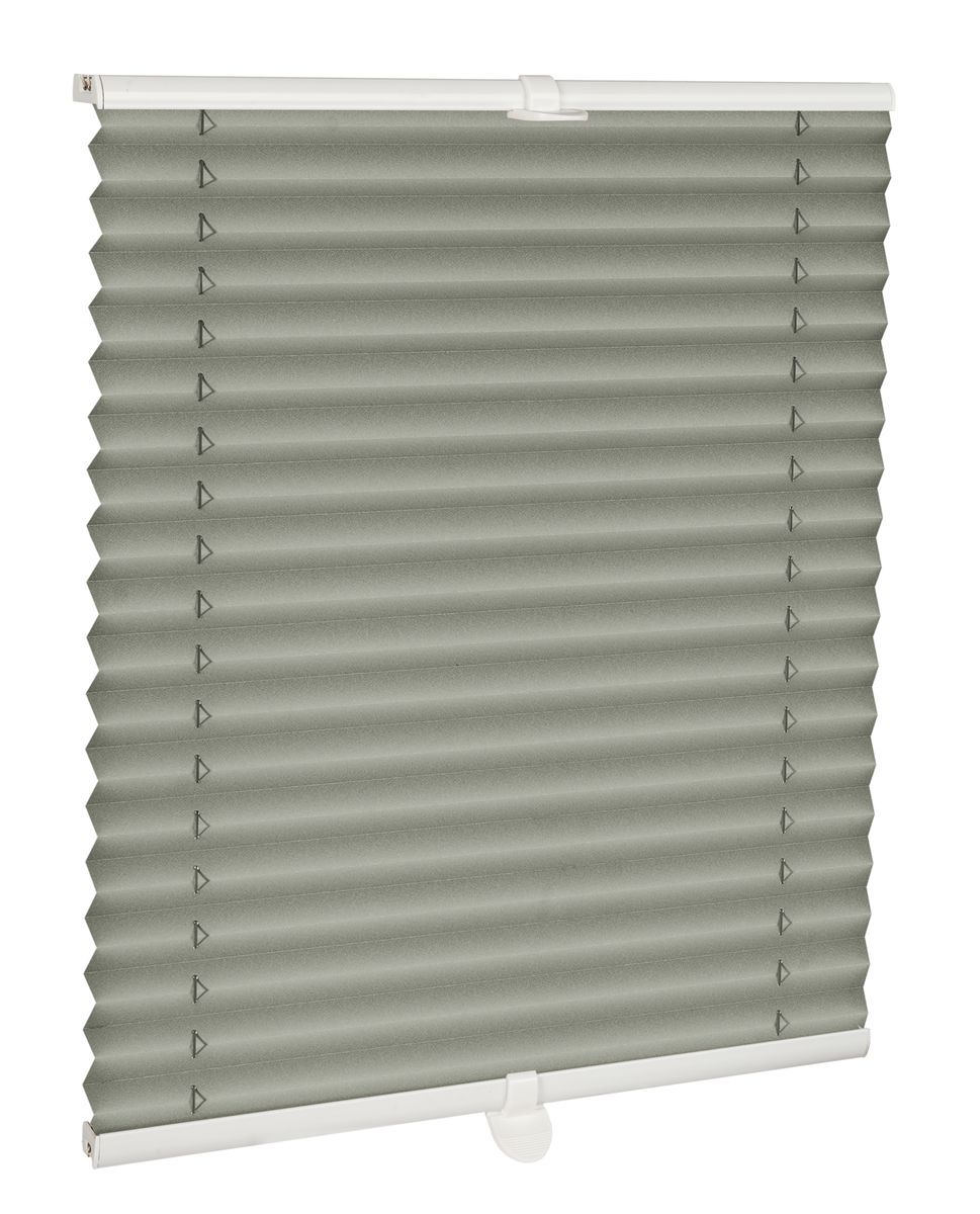 Roleta plisowana 61.5 x 150 cm ciemnoszara Inspire