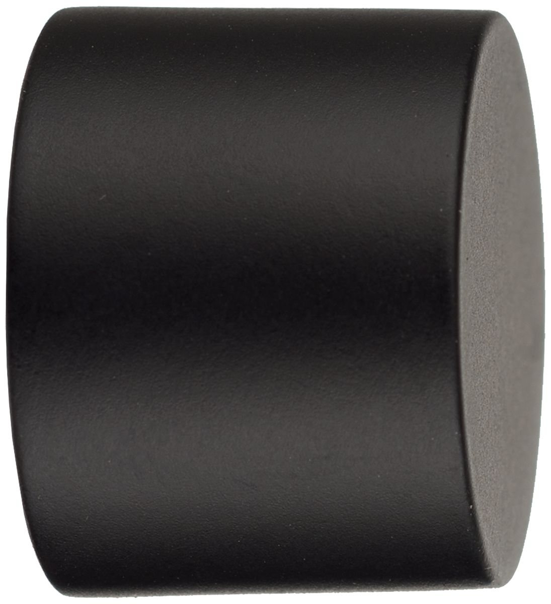 Końcówka do karnisza Luna czarny mat 25 mm Inspire