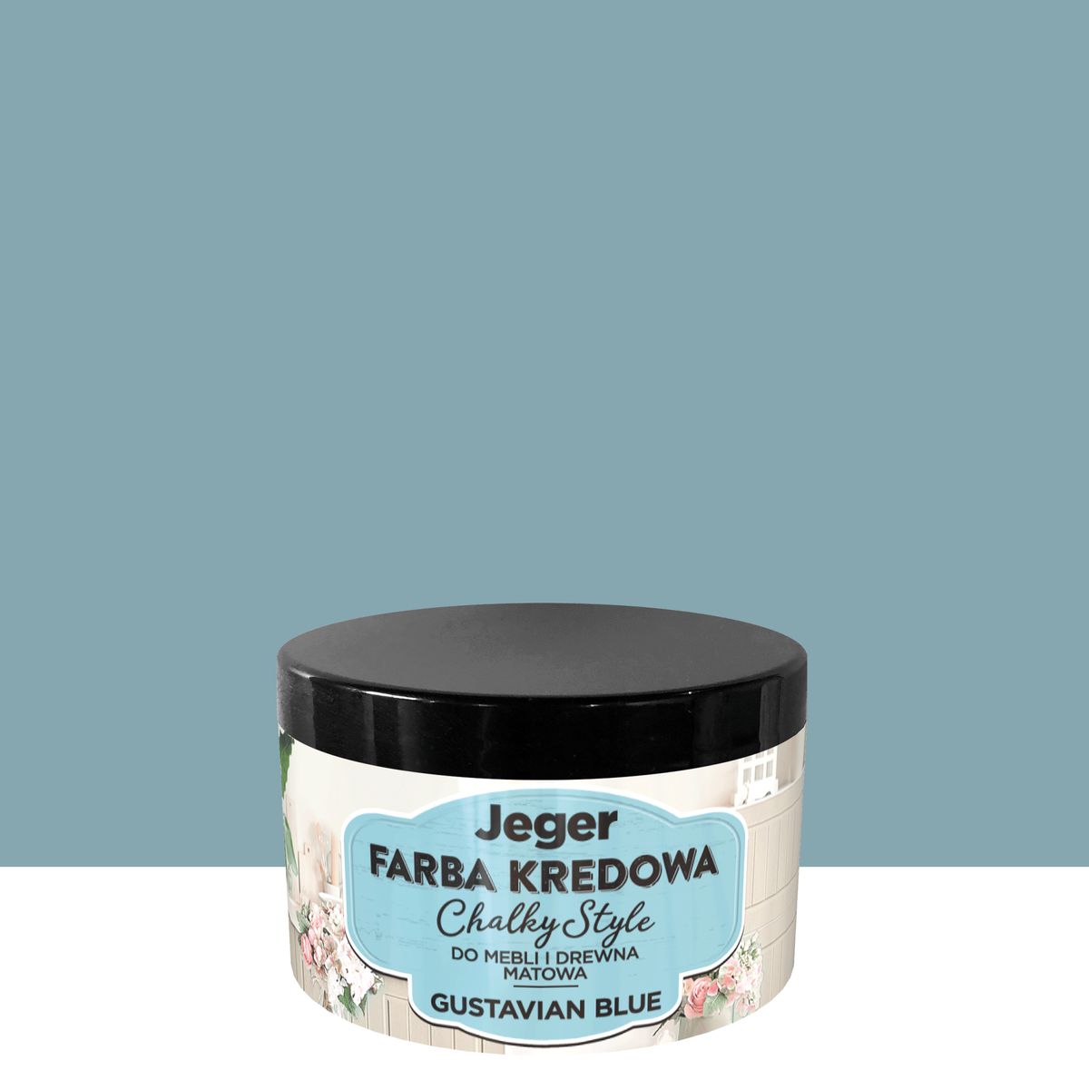 Farba kredowa Chalky Style 125 ml gustavian blue Jeger