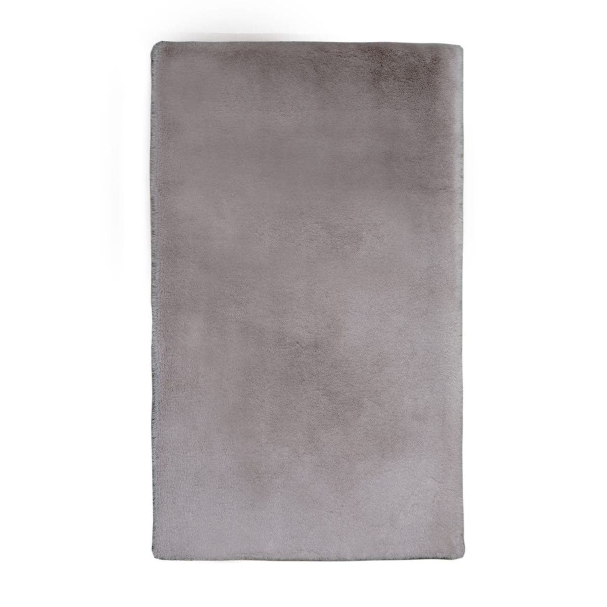 Dywan rabbit pluszowy Rabbii szary 120 x 160 cm