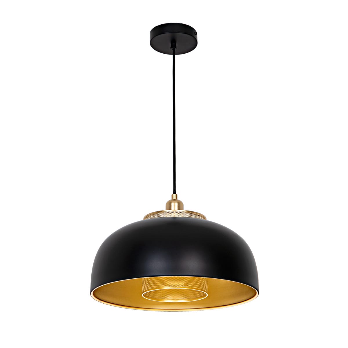 Lampa wisząca Jazon czarna E27 Inspire