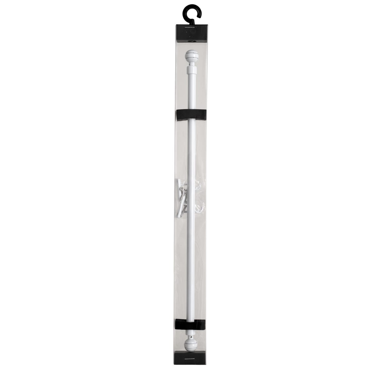 Karnisz mini do zazdrostek Davi 80-120 cm biały