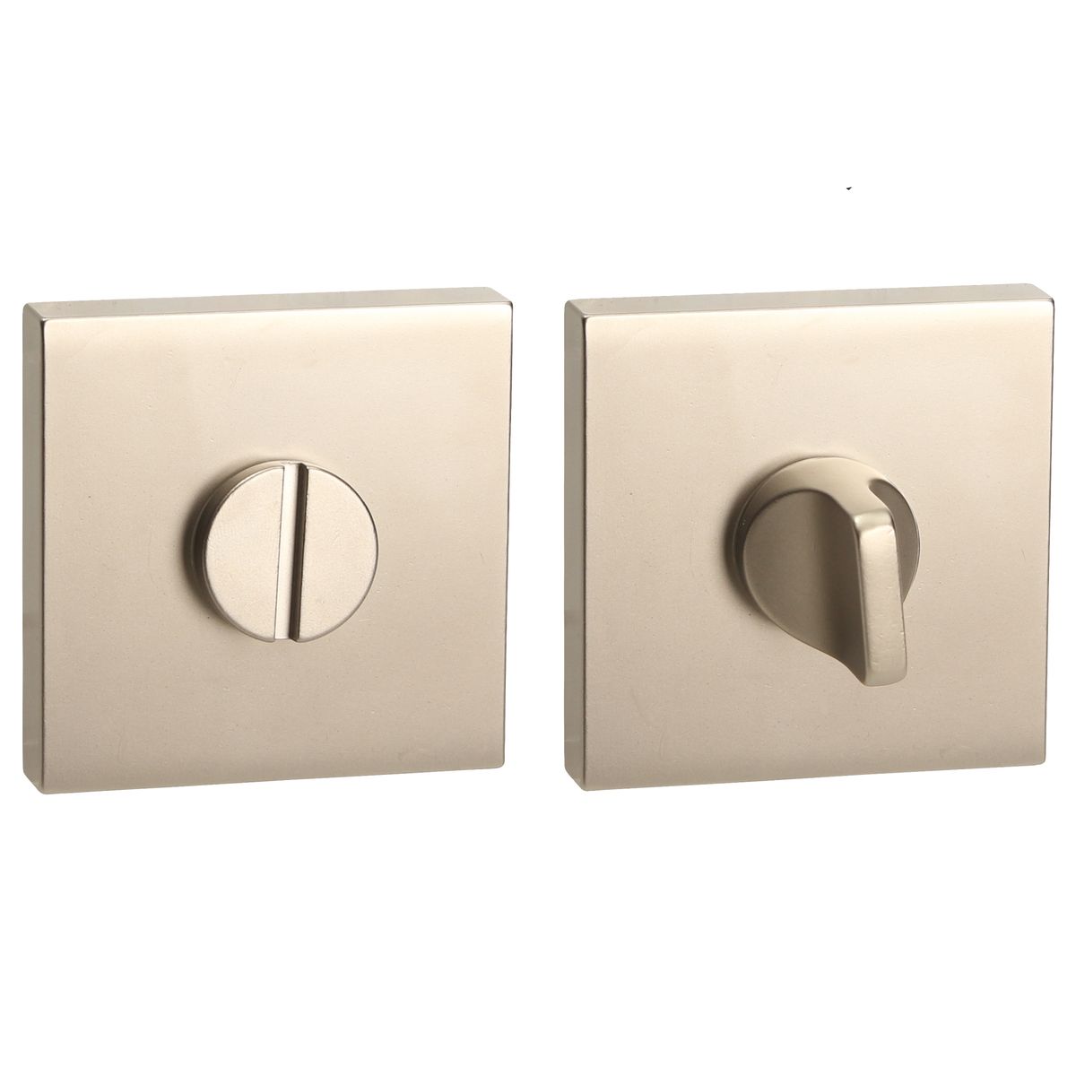 Rozeta podklamkowa do wc Teri; Rivero; Froya nikiel satynowy Inspire