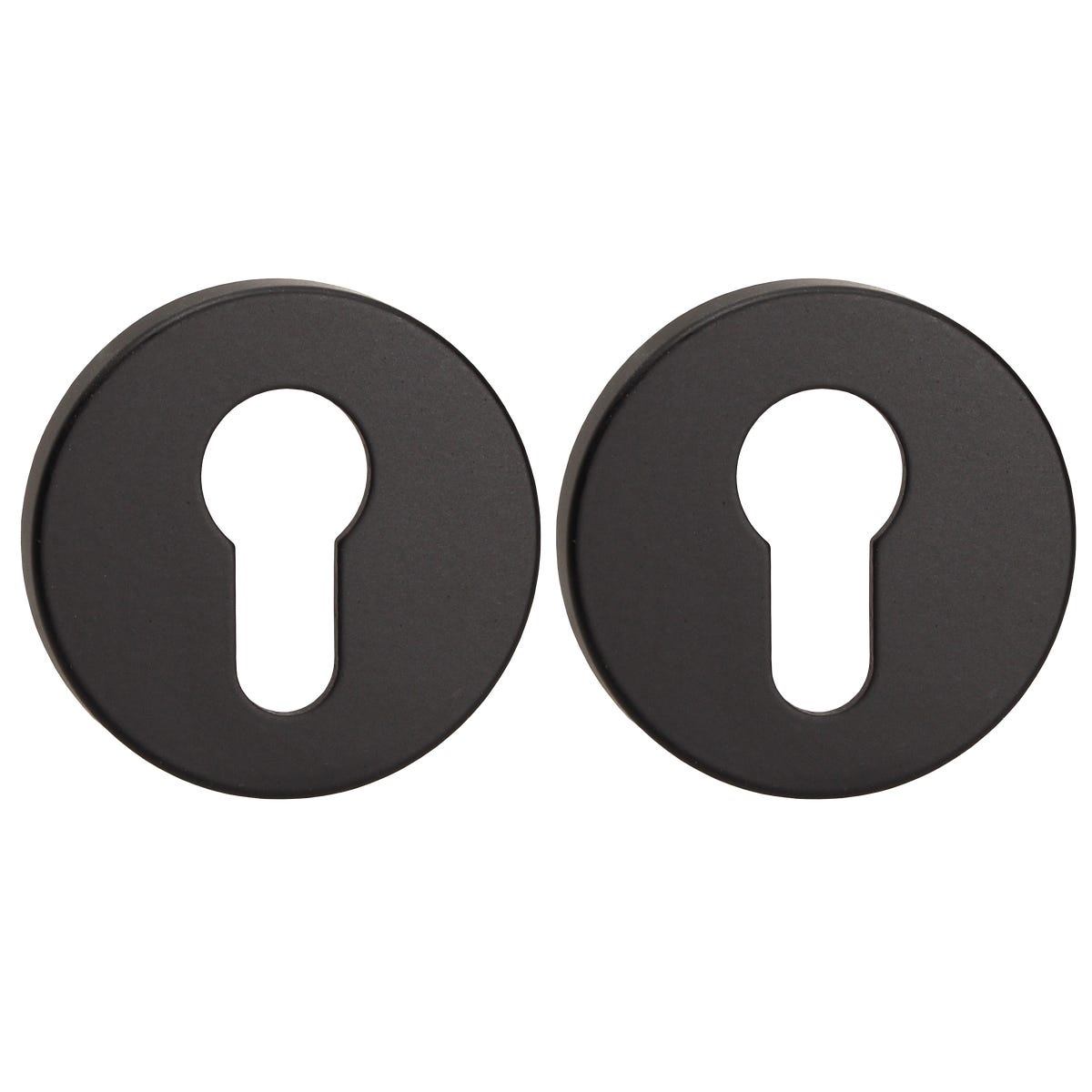 Rozeta podklamkowa na wkładki Teri czarny mat Inspire