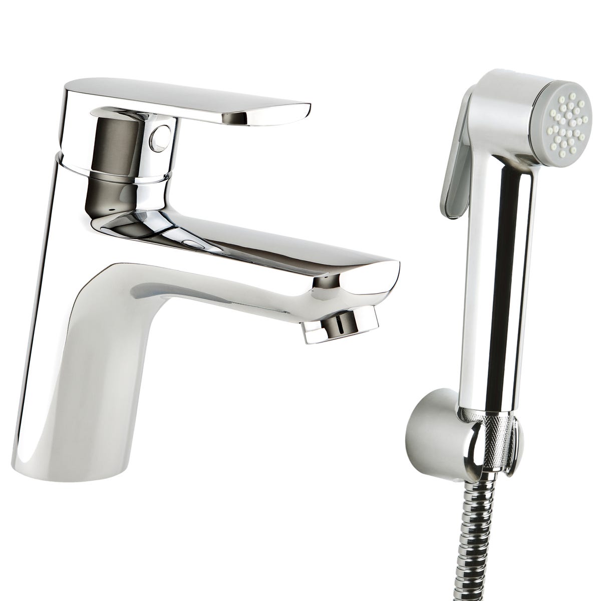 Sensea Bateria bidetowa chrom Argent