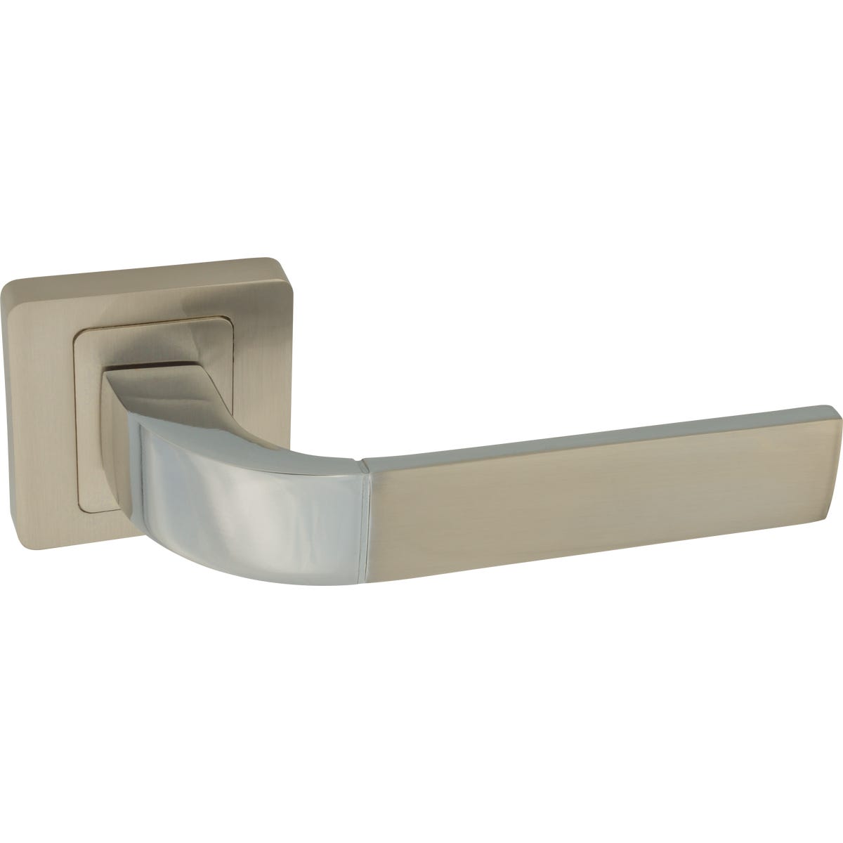 Klamka do drzwi wewnętrznych na rozecie Frida Nikiel/chrom