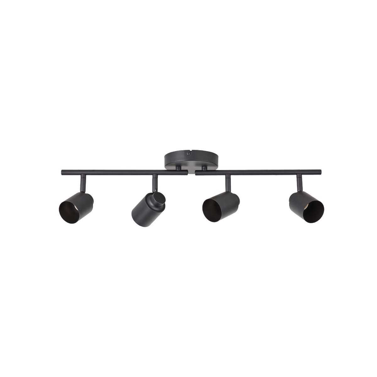 Listwa reflektorowa Tekla czarna 4 x GU10 Inspire