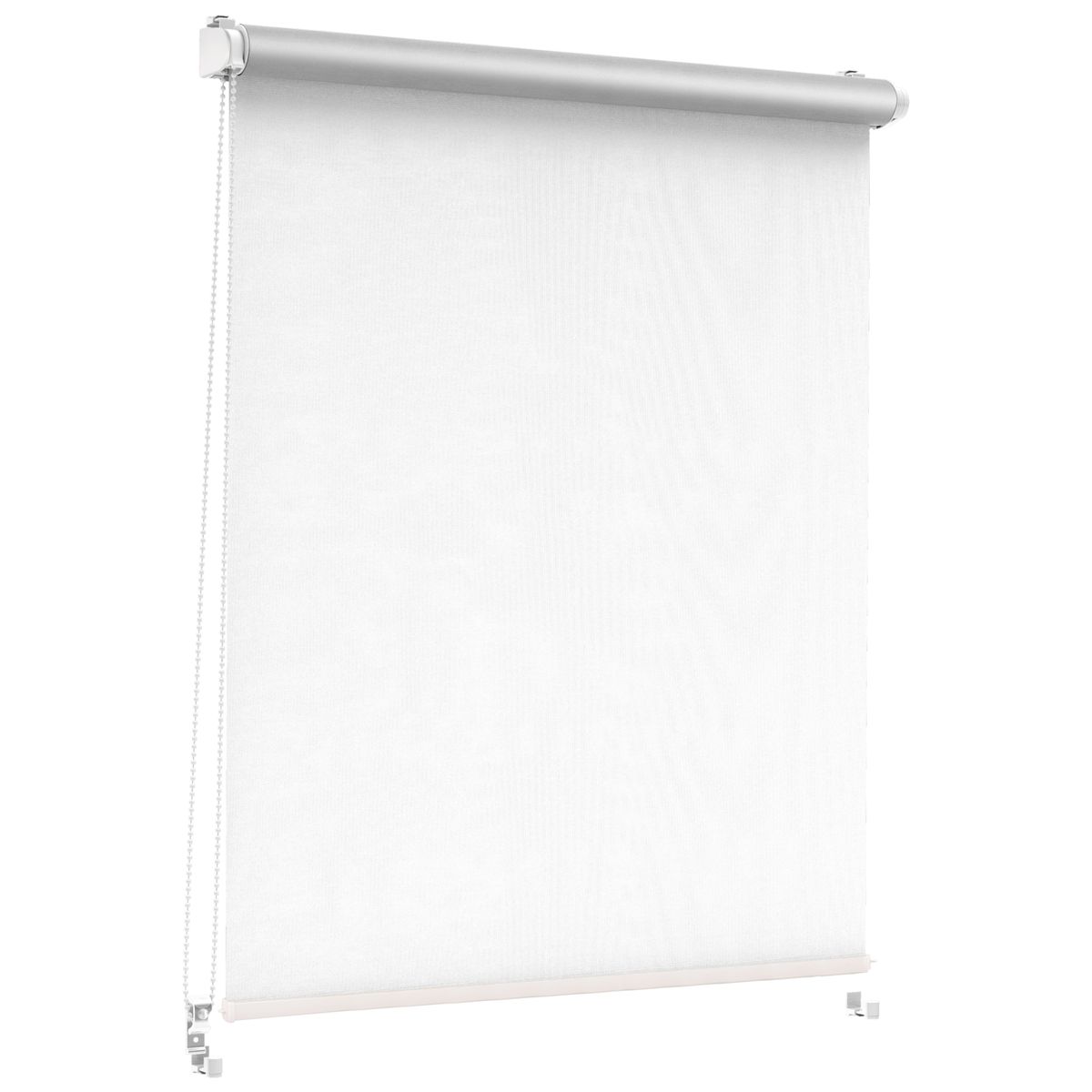 Roleta zaciemniająca Silver Click 56 x 215 cm biała termoizolacyjna