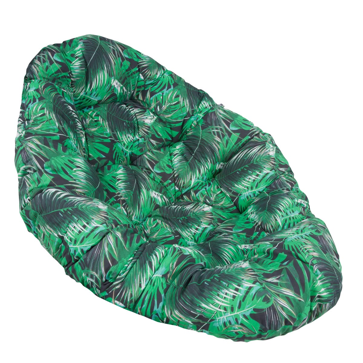 Patio Poduszka na fotel wiszący Oval 100 x 144 cm monstera