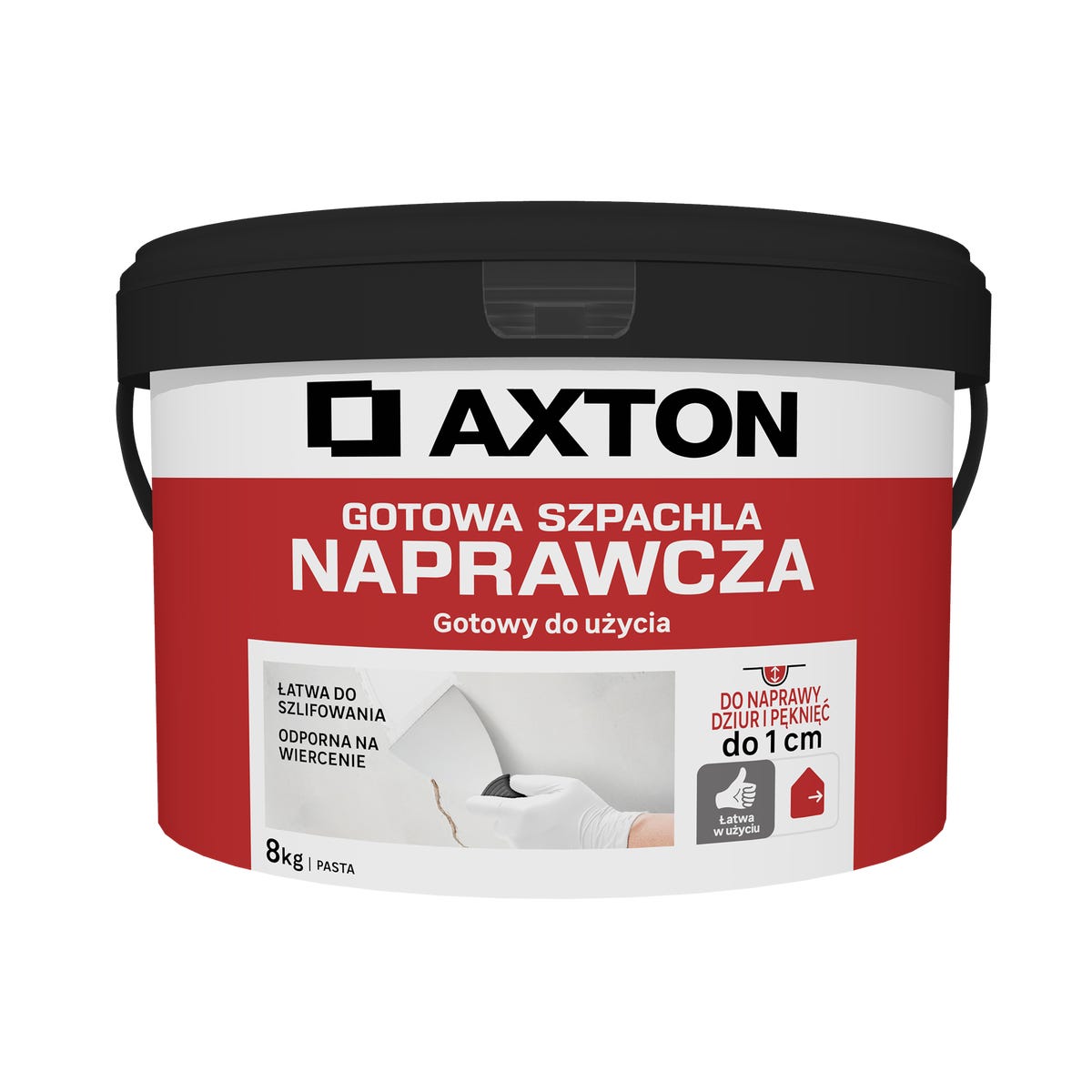 Szpachla naprawcza 8 kg Axton