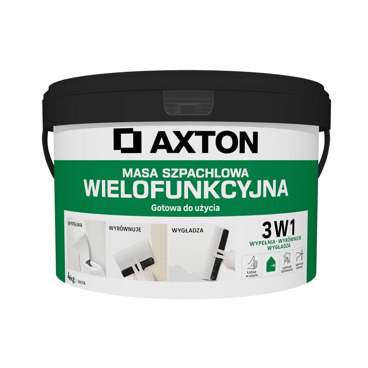 Masa szpachlowa wielofunkcyjna 4 kg Axton