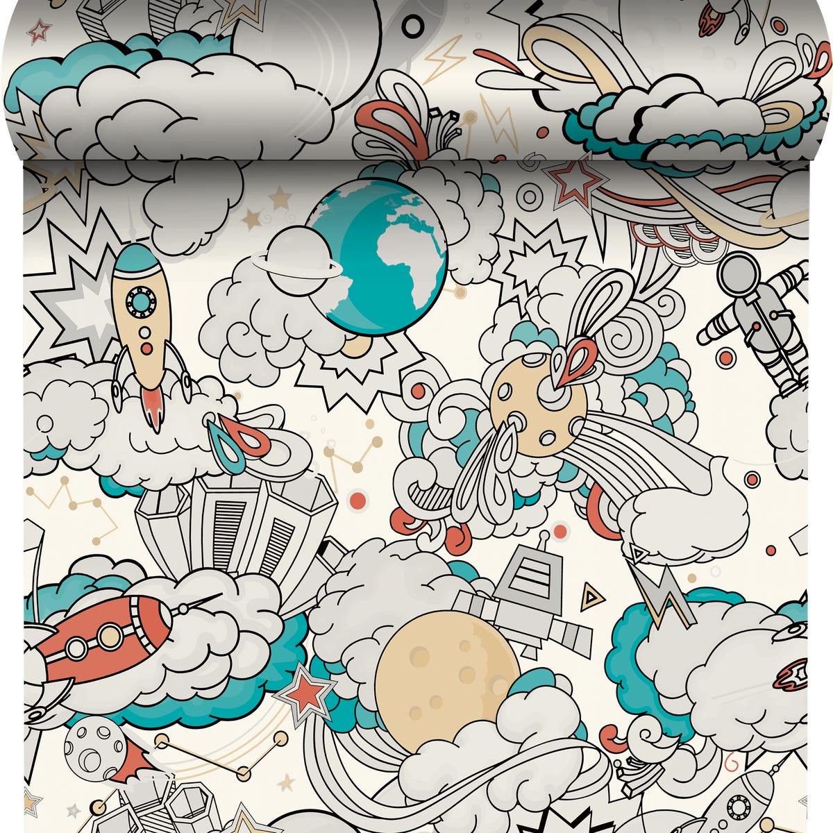 Tapeta Space 182001 winylowa na flizelinie