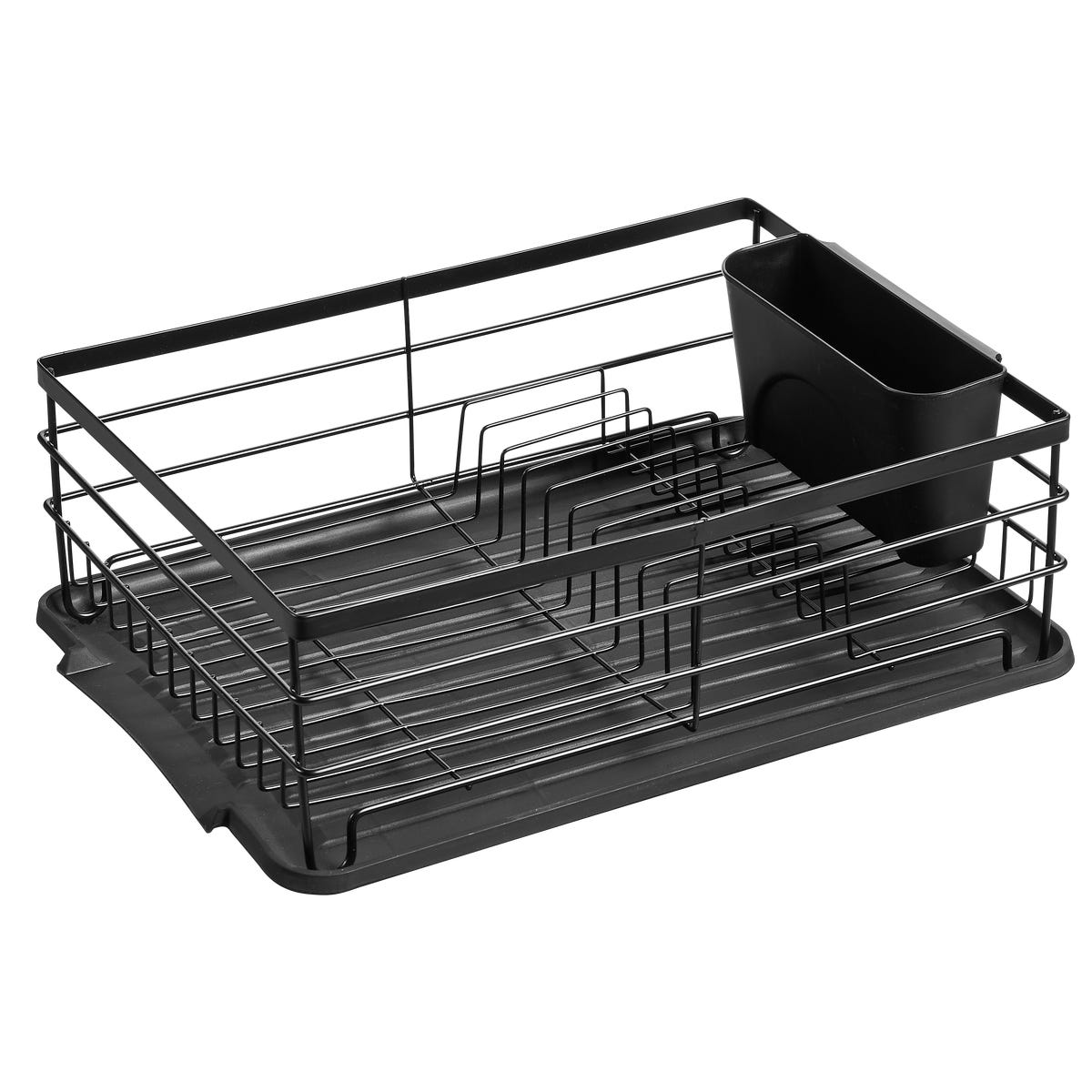 Ociekarka do naczyń 15 x 34 x 45 cm LKA-01 czarna