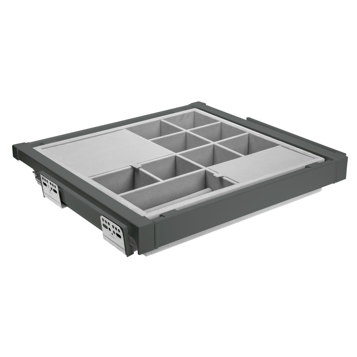 Szuflada z organizatorem do korpusu 70 cm antracyt Elite GTV