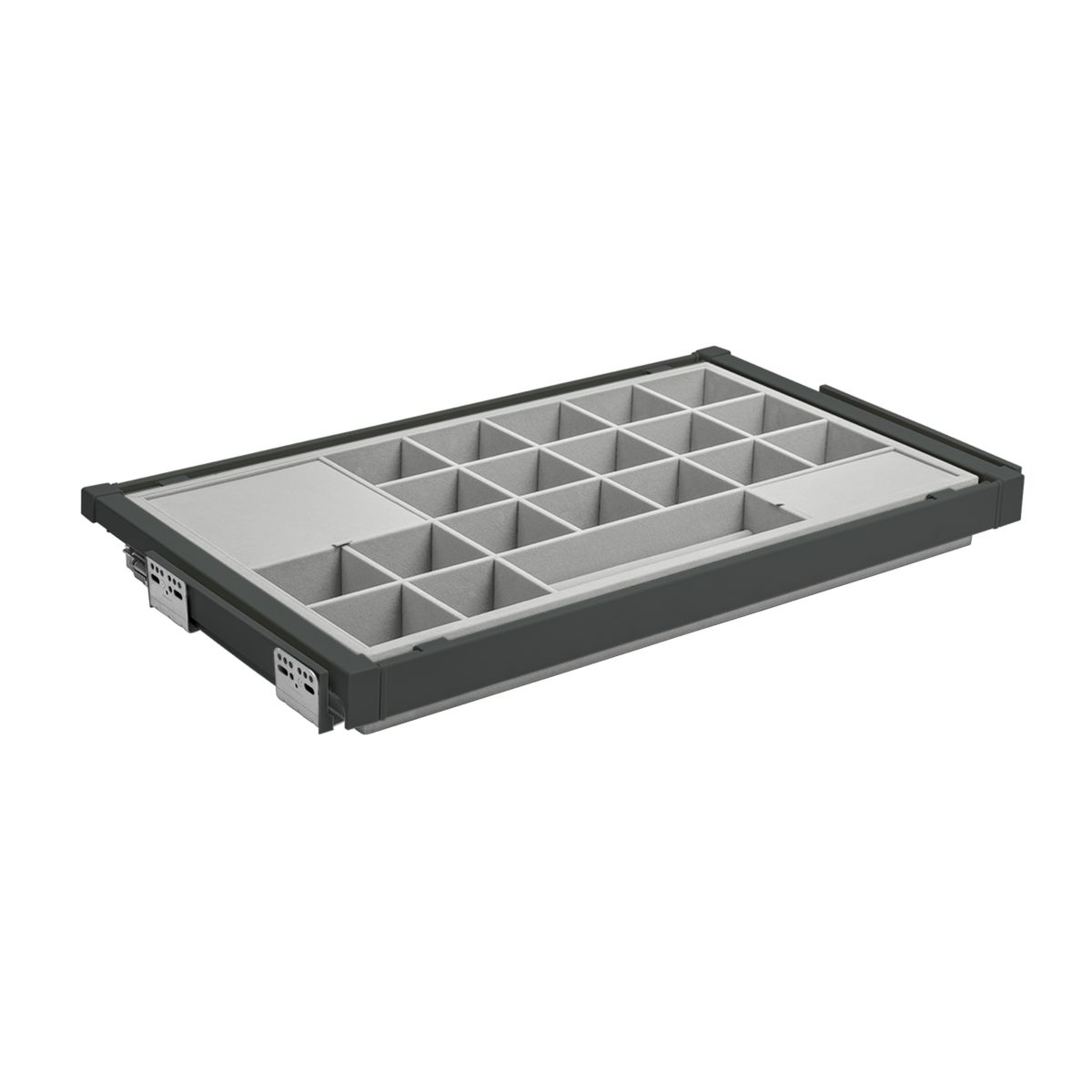 Szuflada z organizatorem do korpusu 90 cm antracyt Elite GTV