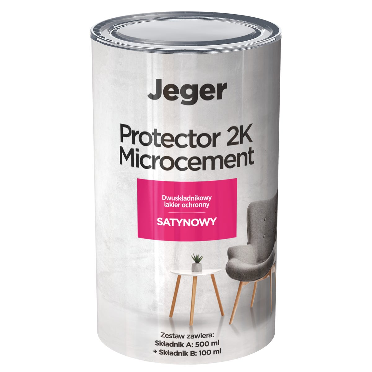 Podkład dekoracyjny 0.6 l Bezbarwny Jeger