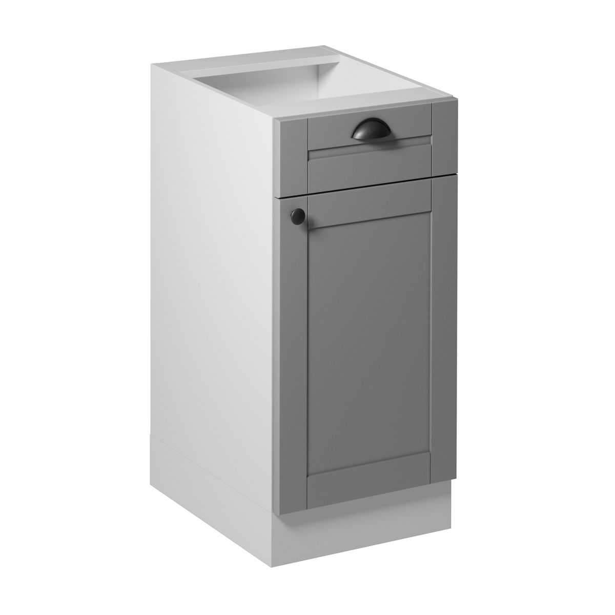 Szafka kuchenna stojąca 1 szuflada Jena 40 cm kolor szary