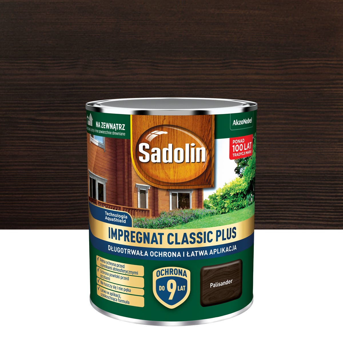 Impregnat do drewna Classic Plus 0.7 l Palisander Sadolin