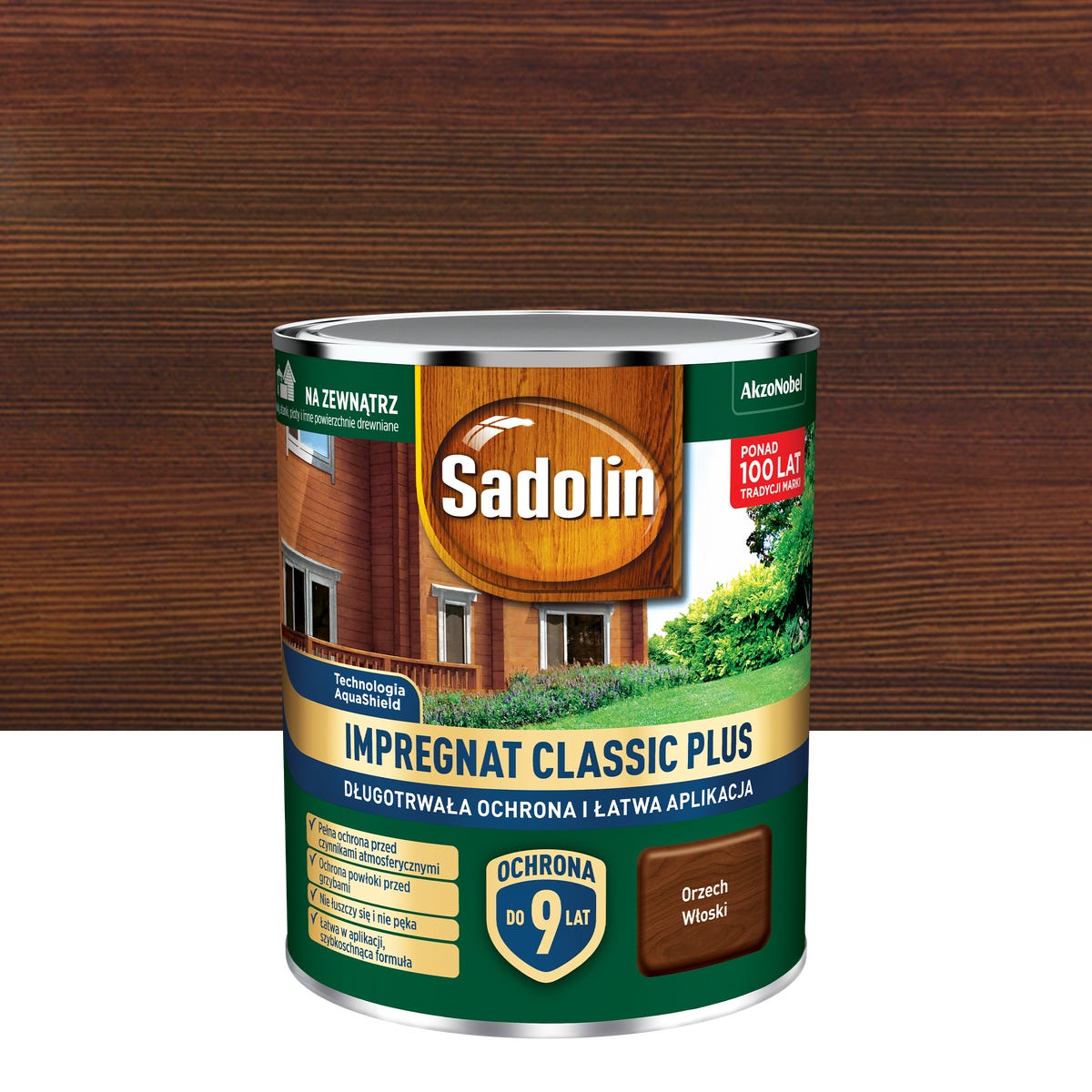 Impregnat do drewna Classic Plus 0.7 l Włoski orzech Sadolin