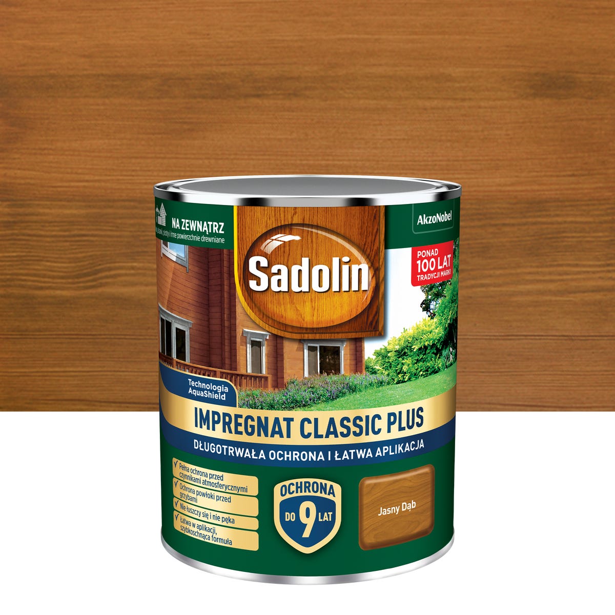 Impregnat do drewna Classic Plus 0.7 l Jasny dąb Sadolin