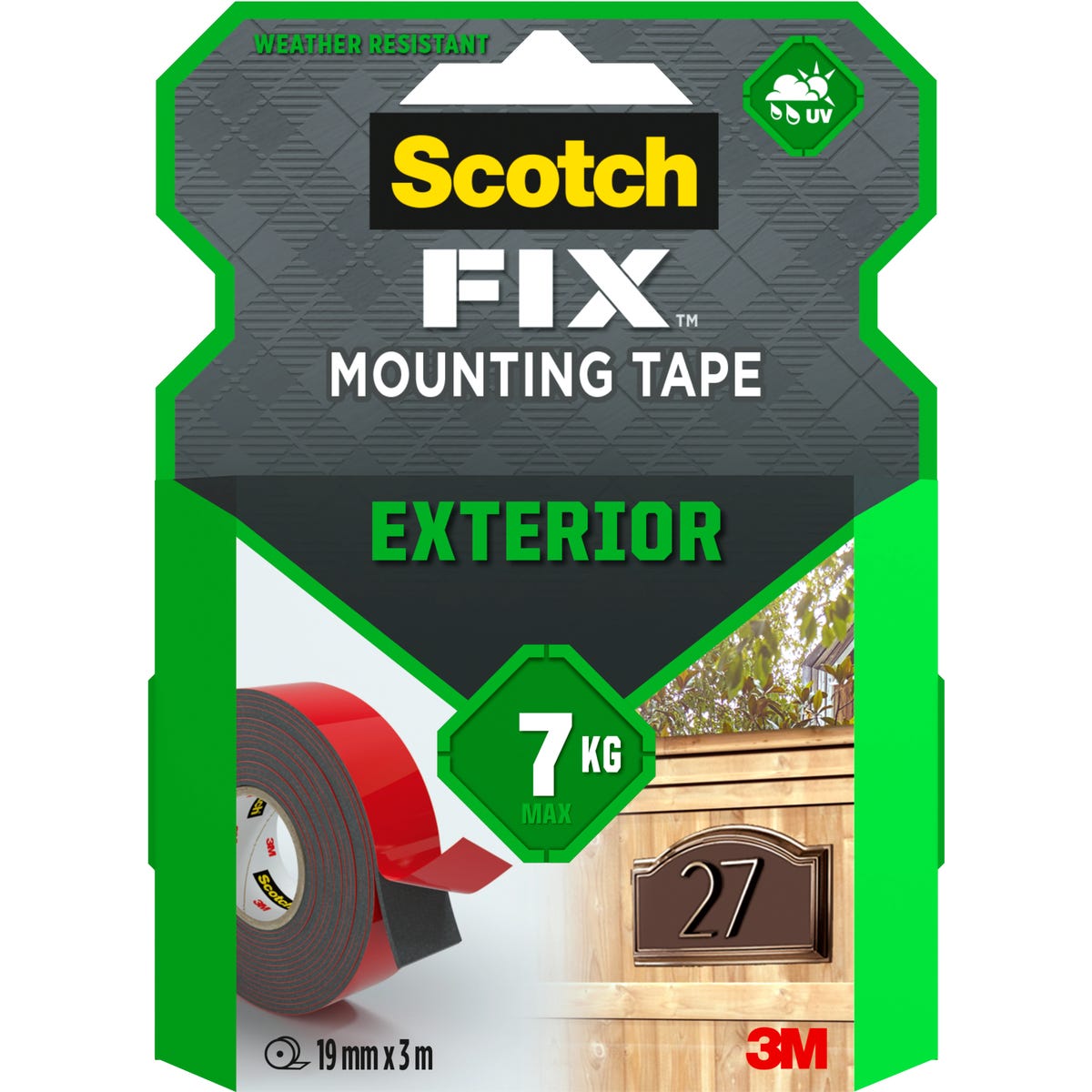 Scotch Taśma montażowa dwustronna 19mmx3m