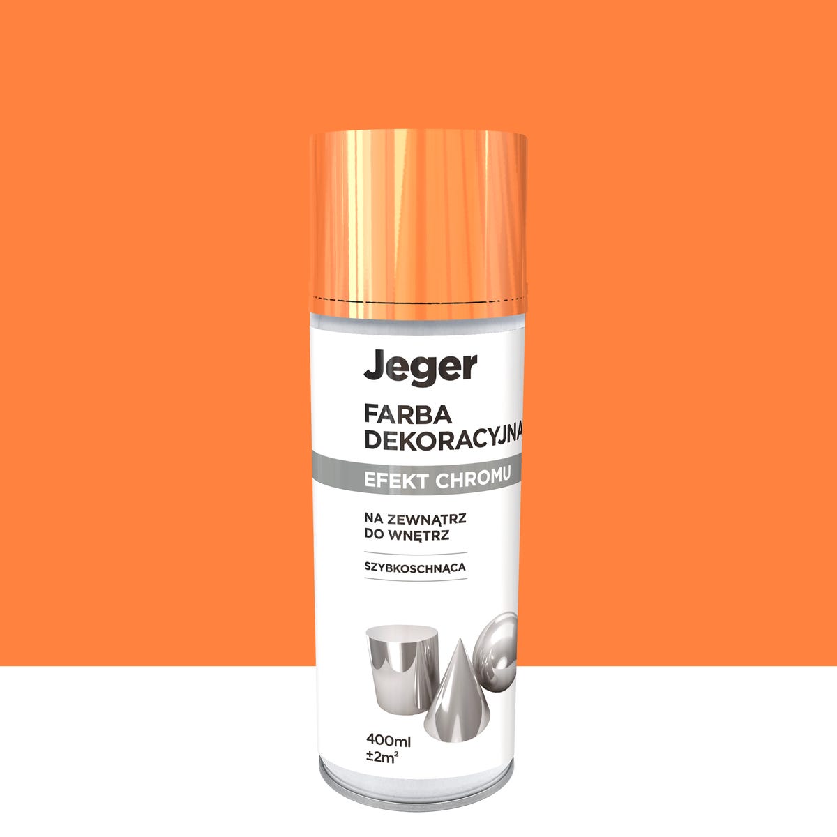 Spray 0.4 l miedź metalizowany Jeger