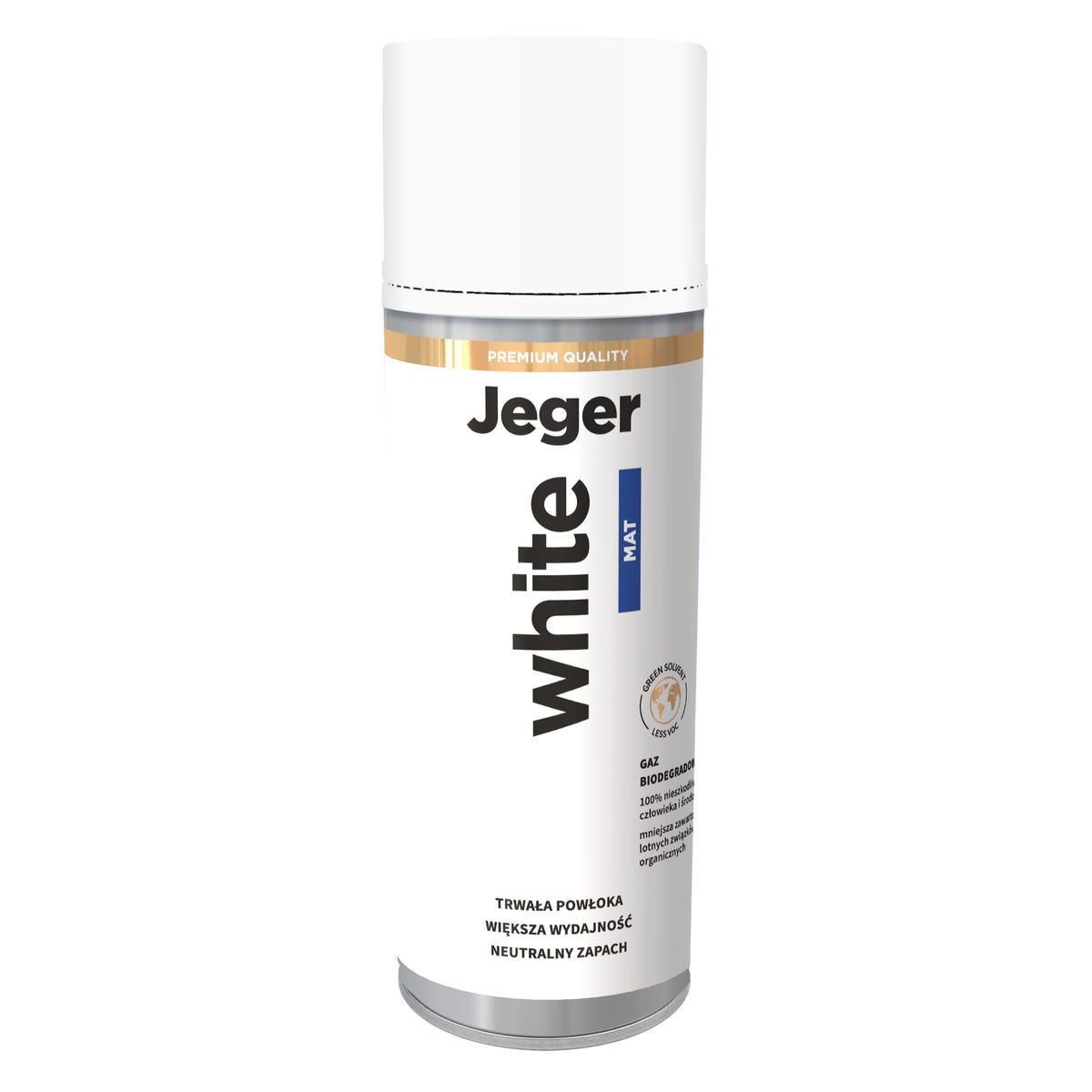 Spray 0.4 l biały mat Jeger