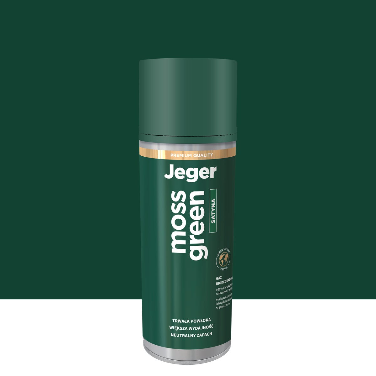 Spray 0.4 l zielony satynowy Jeger