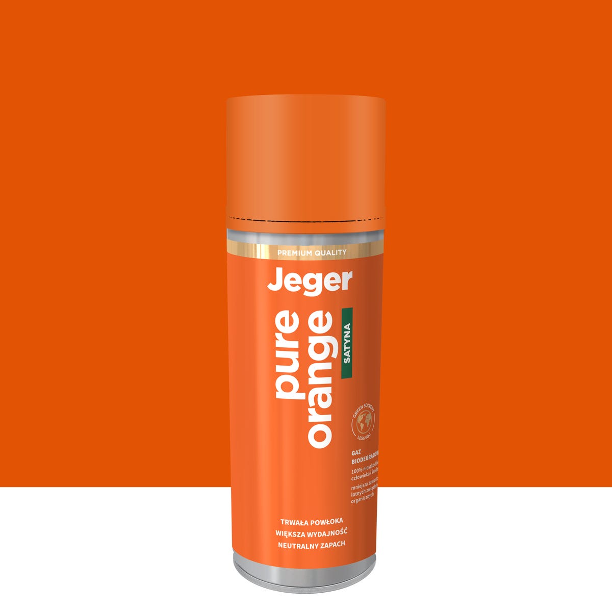 Spray 0.4 l pomarańczowy satynowy Jeger