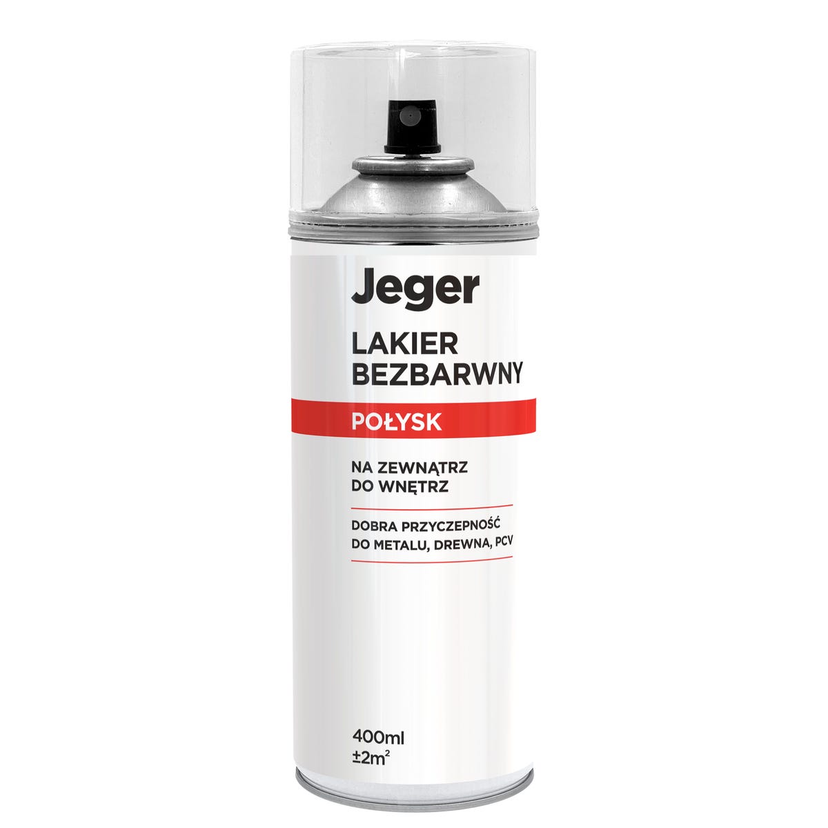 Lakier spray 0.4 l bezbarwny połysk Jeger