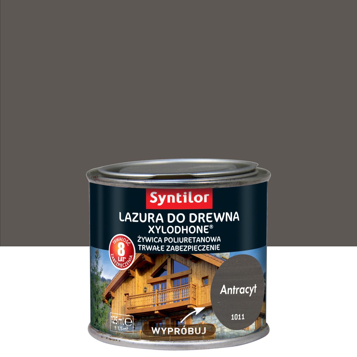Lazura do drewna Xylodhone HP 0.125 l Antracyt Syntilor