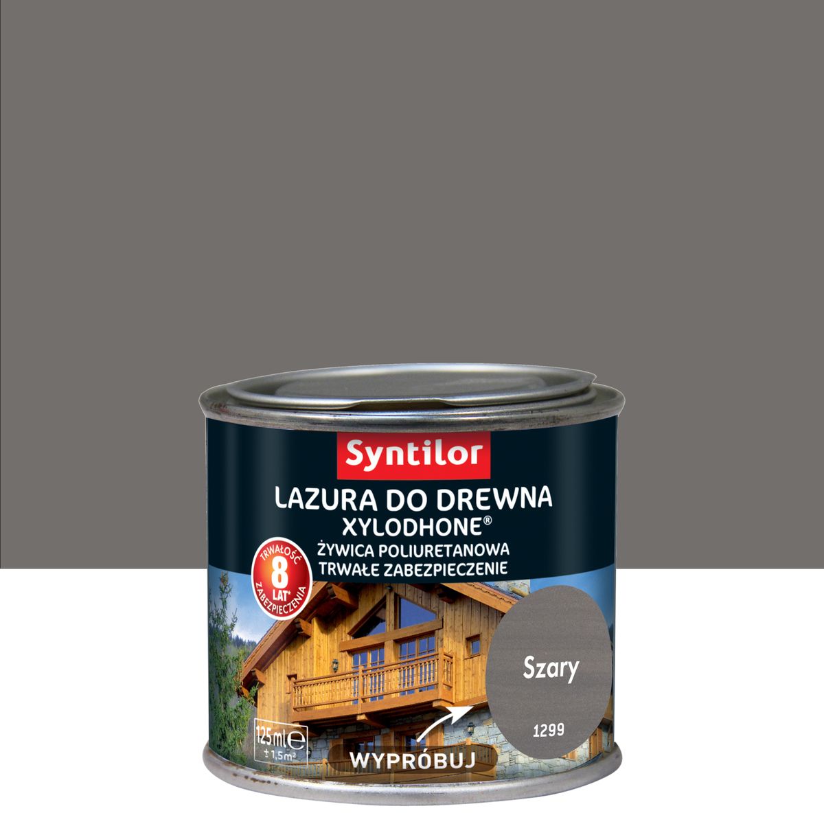 Lazura do drewna Xylodhone HP 0.125 l Szary Syntilor